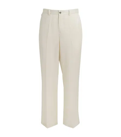 Malbon Golf La Perla Trousers In Neutral