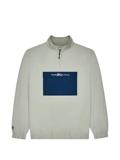 Malbon Golf Logo-detail Sweatshirt In Neutral