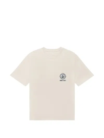 Malbon Golf Logo-detail T-shirt In White