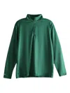 Malbon Golf Logo-print Performance Sweatshirt In Green
