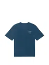 Malbon Logo-print T-shirt In Blue