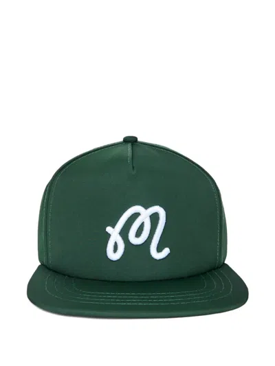 Malbon Golf M Snapback Hat In Green