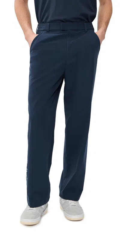 Malbon Golf Magnolia Coolcore Pants Navy In Green