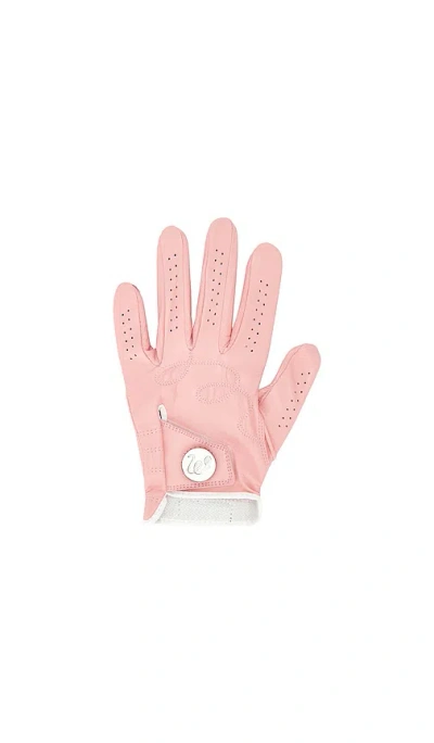 Malbon Golf Manuela Glove In Pink