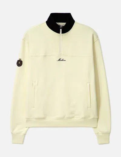 Malbon Golf Milton Sweatshirt In Yellow