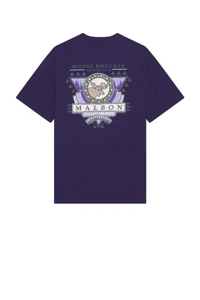 MALBON GOLF MOOSE POCKET TEE