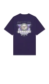 【MALBON GOLF】Moose Pocket Round Short Sleeve T-Shirt ■MAN Malbon Golf Moose Pocket Tee in Navy | REVOLVE
