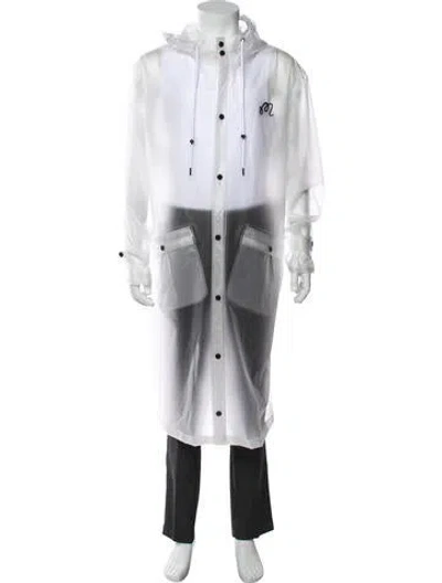 Pre-owned Malbon Golf Parka In White