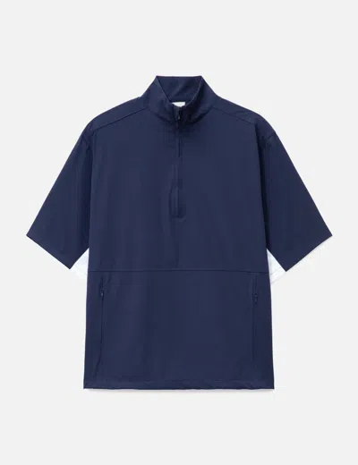 Malbon Golf Pine Windshirt Unbadged In Blue