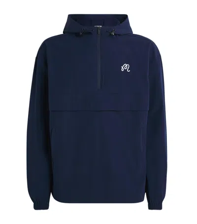 Malbon Golf Ridge Anorak In Blue