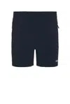 Malbon Golf Riva Nylon Short In Blue