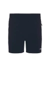 Malbon Golf Riva Nylon Short In Blue