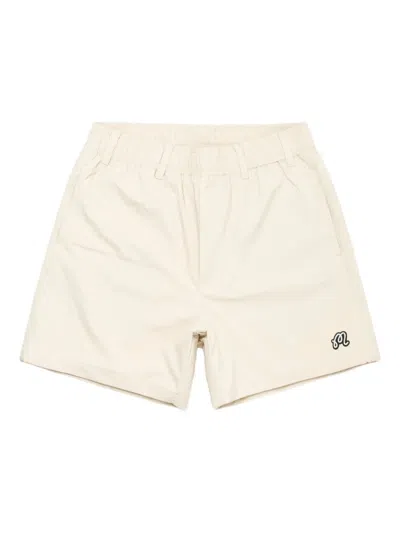 Malbon Golf Scooter Coolcore® Elasticated Shorts In Neutral