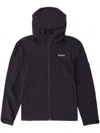 Malbon Golf Shell Jacket In Black