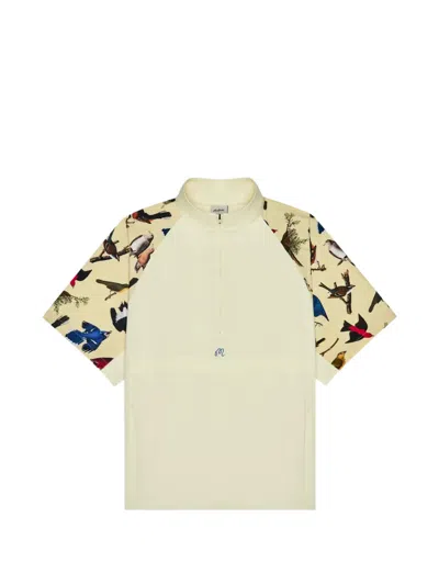 Malbon Golf Blue Jay Windshirt In Multi