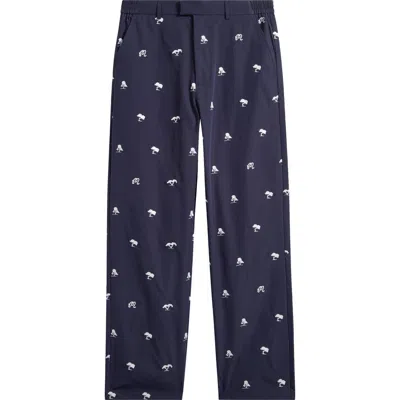 Malbon Golf Torrey Pines Pants In Blue