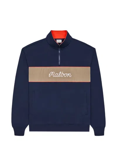 Malbon Torrey Pines Sweatshirt In Blue