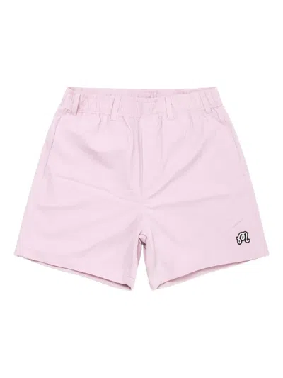 Malbon Golf Two Man Scramble Scooter Shorts In Pink