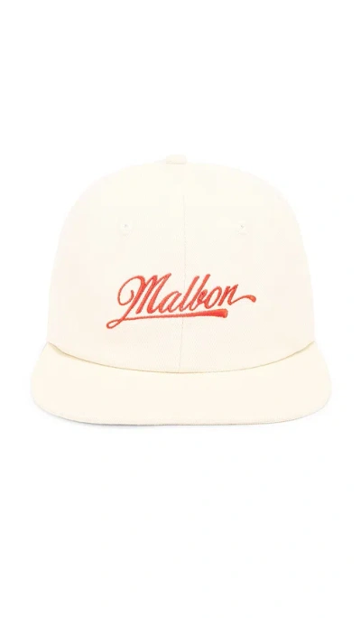 Malbon Golf Wyatt Hat In 奶油色