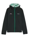 Malbon Golf X Futura Tag Hooded Zip Jacket