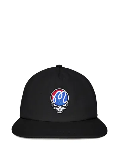 Malbon Golf Stealie Cap In Black