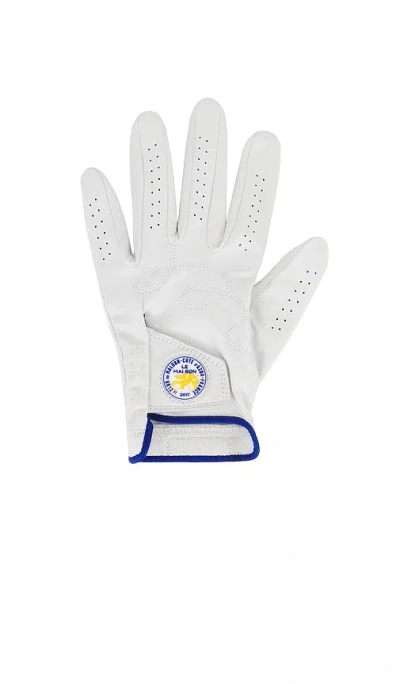 Malbon Golf Yvonne Golf Glove In White