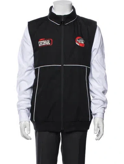 Pre-owned Malbon Graphic Print Jacket In Black