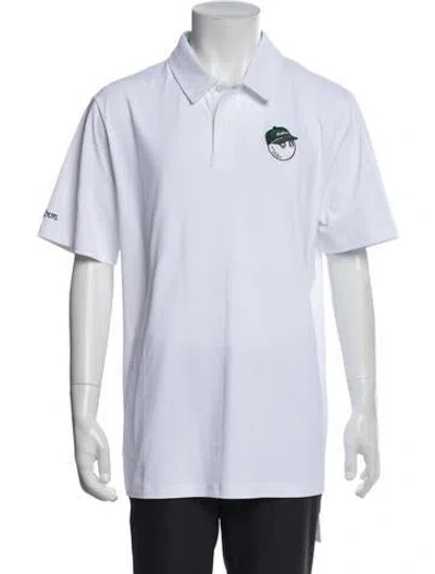 Pre-owned Malbon Graphic Print Short Sleeve Shirt W/ Tags In Neutrals