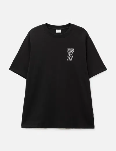 Malbon Grateful Dead Bermuda Alphabet Tee In Black