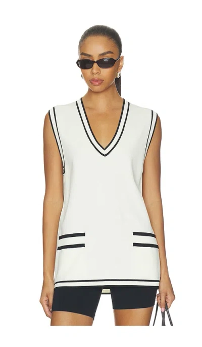 Malbon Hannelore Vest Top In White