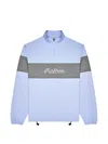 Malbon Horizon Panelled Pullover In Blue