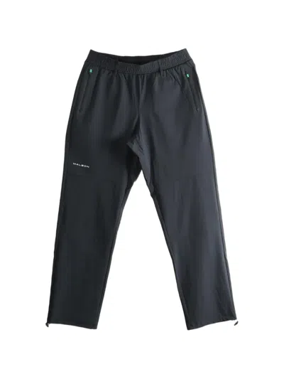 Malbon Logo-print Track Pants In Black