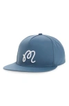 Malbon M Snapback In Blue