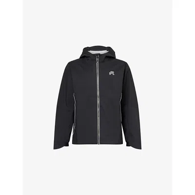 Malbon Mens Black Cloud Burst Nylon Jacket