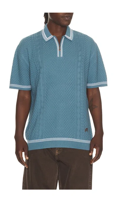 Malbon Navarro Polo In Blue