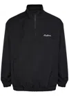 Malbon Noah Logo-embroidered Twill Jacket In Black