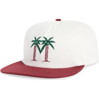Malbon Palma Drive Snapback Baseball Cap In Green