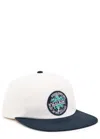 Malbon Golf Palmera Patch Snapback Baseball Cap In Neutral