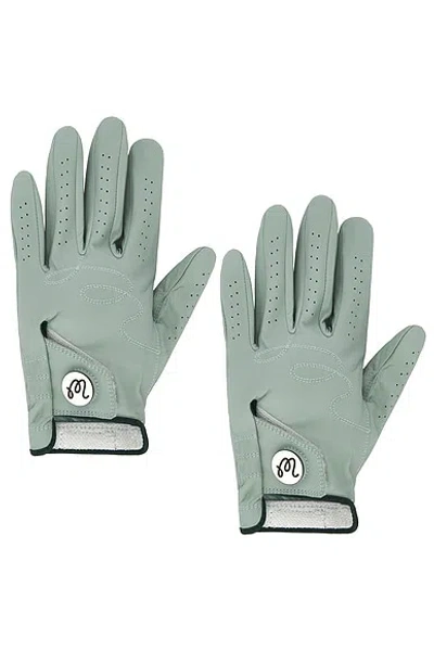 Malbon Palmetto Glove In Green Tint
