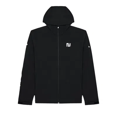 Pre-owned Malbon Performance Full-zip Shell Jacket 'black' | Men's Size S