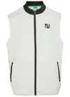 Malbon Performance Logo-print Shell Vest In White