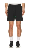 Malbon Performance Poly Tech Shorts In Black