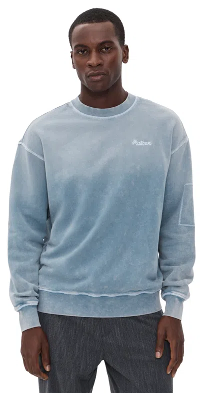 Malbon Range Fragment Sweatshirt Slate
