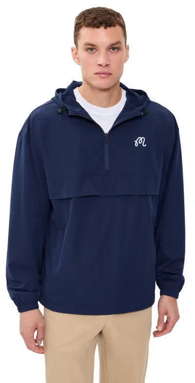 Malbon Ridge Anorak Jacket Navy