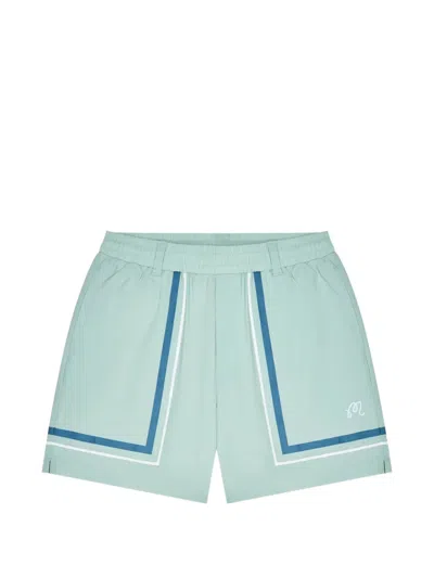 Malbon Scooter Playa Shorts In Multi
