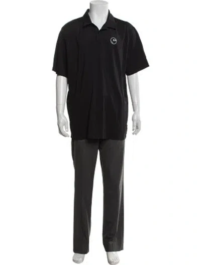 Pre-owned Malbon Short Sleeve In Black