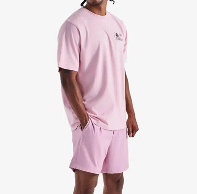 Malbon Two Man Scramble T-shirt In Pink