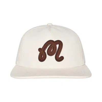 Pre-owned Malbon Velasco Snapback 'cream' | Men's Size Onesize