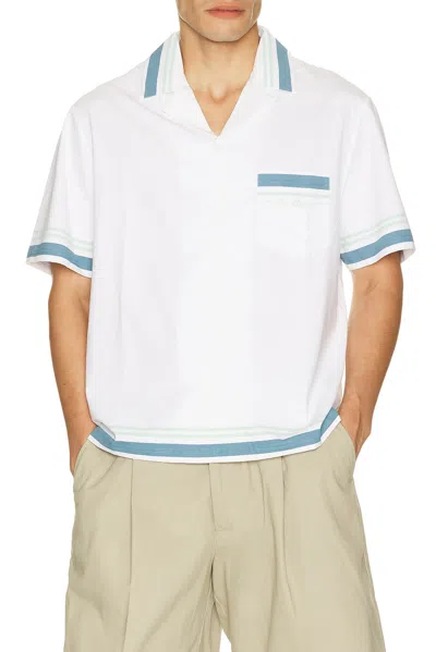 Malbon Ventura Camp Shirt In Multi