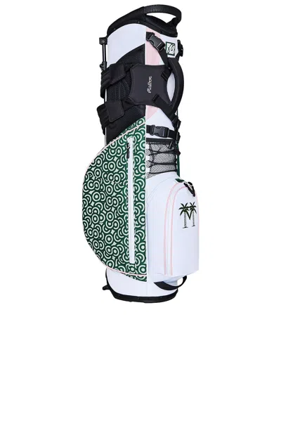 Malbon Walking Bag In Bright White  Garden  & Rosy Touch